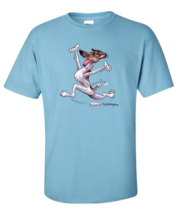 Smooth Fox Terrier - Happy Dog - T-Shirt