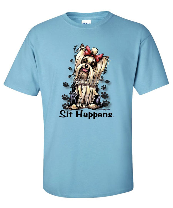Yorkshire Terrier - Sit Happens - T-Shirt