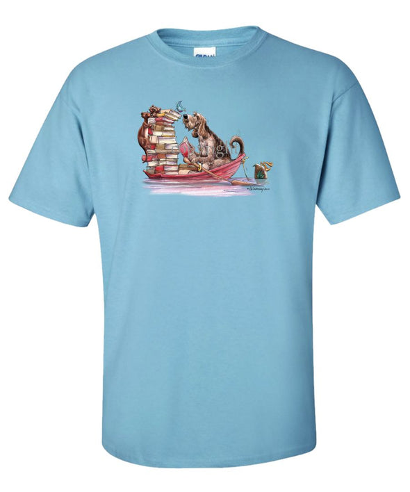 Otterhound - Books In Boat - Mike's Faves - T-Shirt