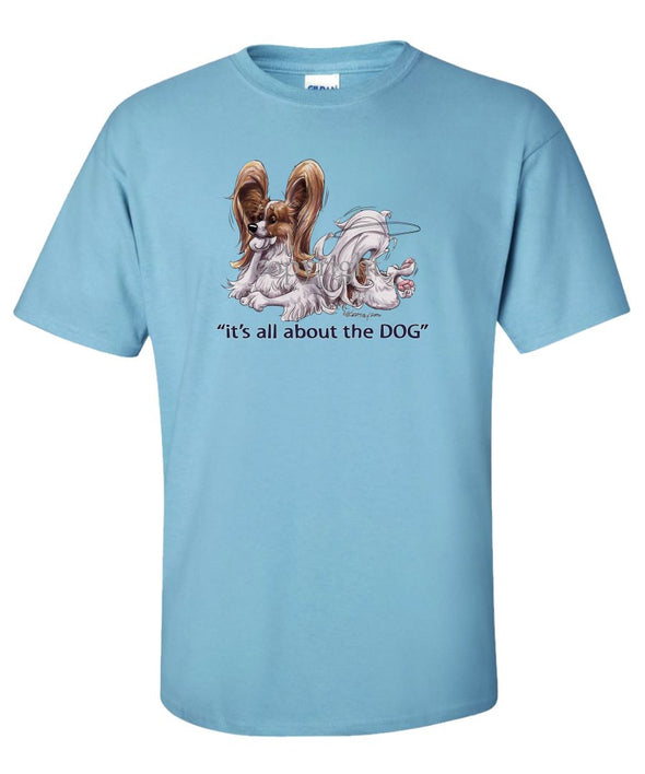 Papillon - All About The Dog - T-Shirt