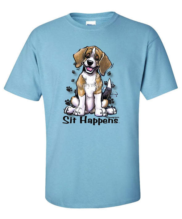 Beagle - Sit Happens - T-Shirt