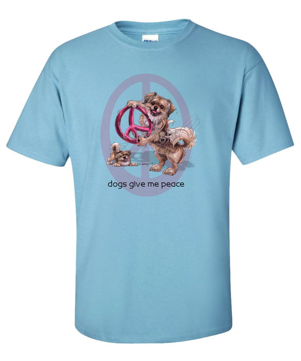 Tibetan Spaniel - Peace Dogs - T-Shirt