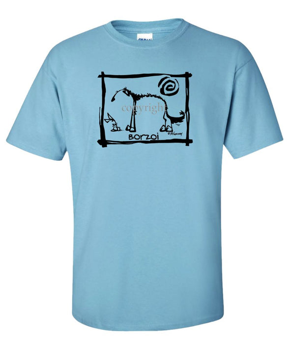 Borzoi - Cavern Canine - T-Shirt