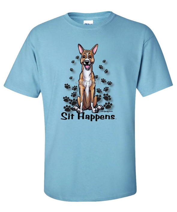 Basenji - Sit Happens - T-Shirt