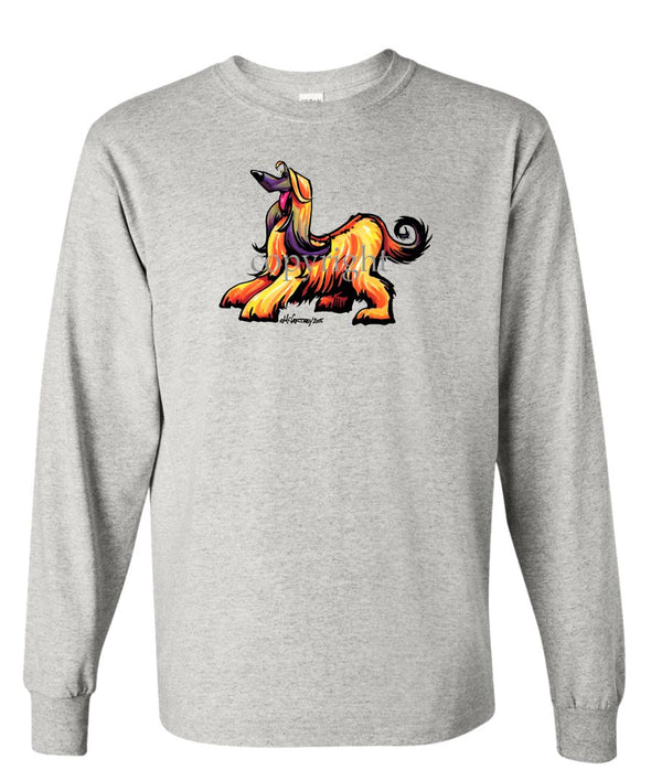 Afghan Hound - Cool Dog - Long Sleeve T-Shirt