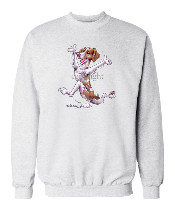 Brittany - Happy Dog - Sweatshirt