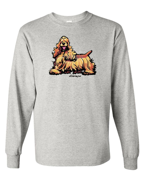 Cocker Spaniel - Cool Dog - Long Sleeve T-Shirt