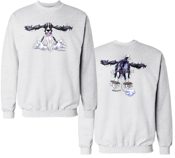 English Springer Spaniel - Coming and Going - Sweatshirt (Double Sided)