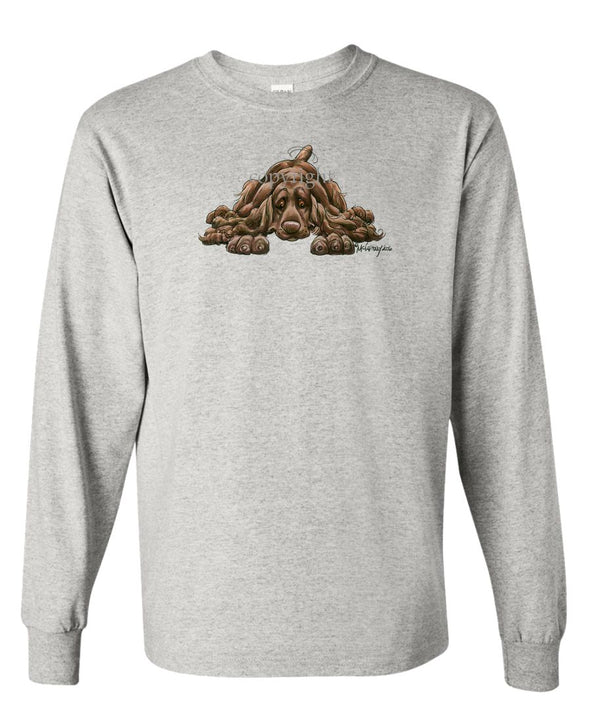 Field Spaniel - Rug Dog - Long Sleeve T-Shirt