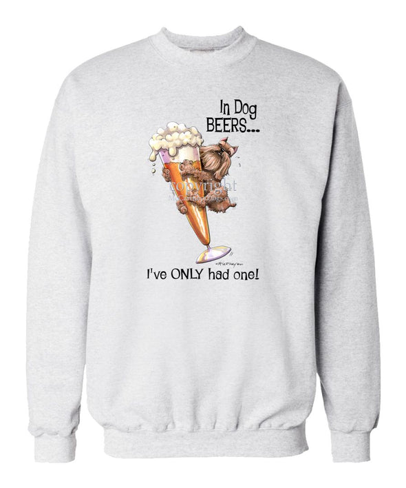 Brussels Griffon - Dog Beers - Sweatshirt