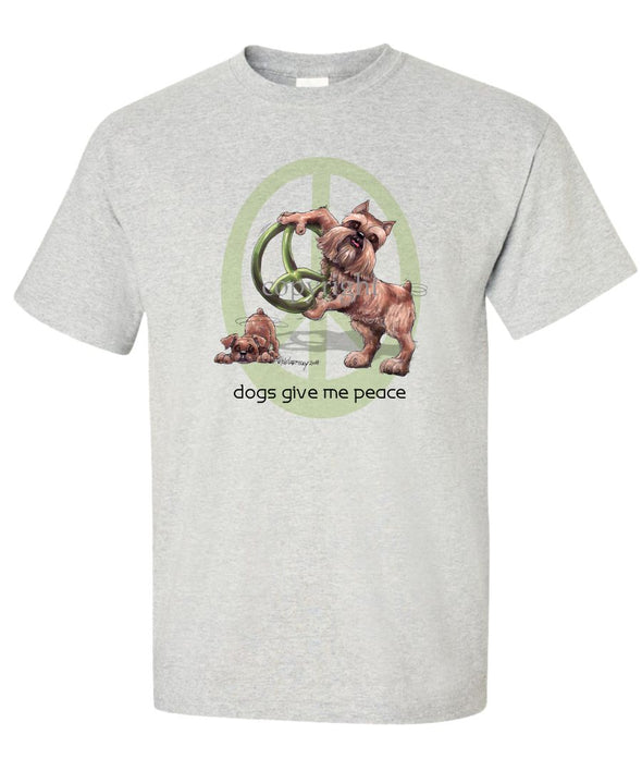 Brussels Griffon - Peace Dogs - T-Shirt