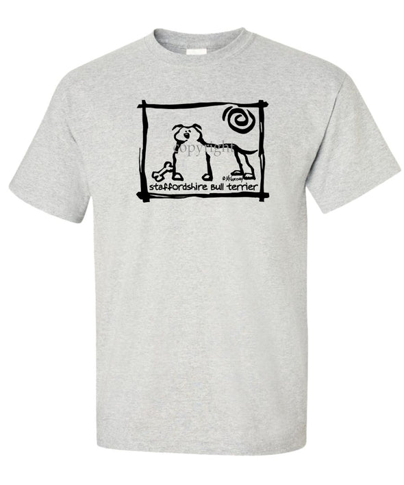 Staffordshire Bull Terrier - Cavern Canine - T-Shirt