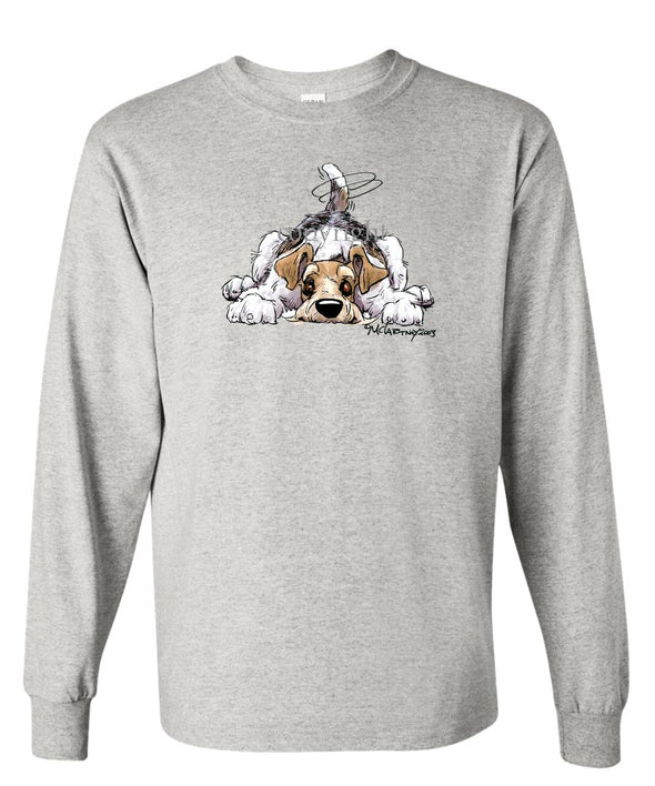 Wire Fox Terrier - Rug Dog - Long Sleeve T-Shirt