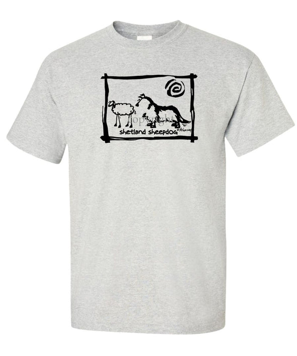 Shetland Sheepdog - Cavern Canine - T-Shirt