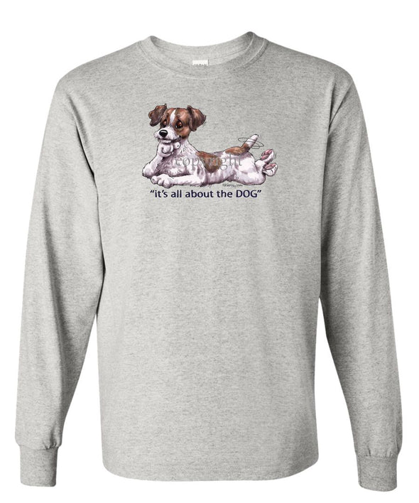 Jack Russell Terrier - All About The Dog - Long Sleeve T-Shirt