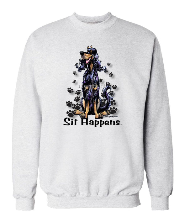 Gordon Setter - Sit Happens - Sweatshirt