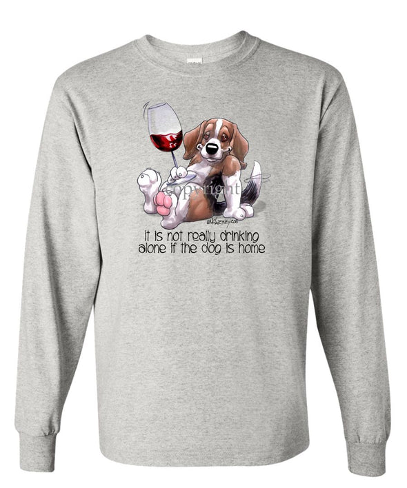 Beagle - It's Not Drinking Alone - Long Sleeve T-Shirt