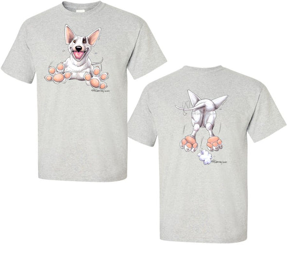 Bull Terrier - Coming and Going - T-Shirt (Double Sided)