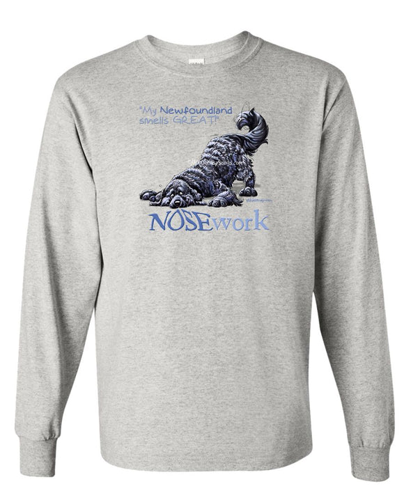 Newfoundland - Nosework - Long Sleeve T-Shirt