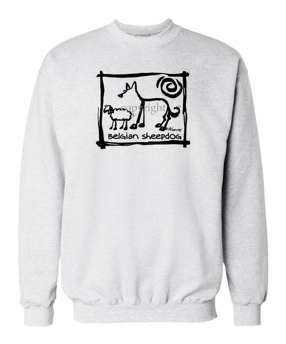 Belgian Sheepdog - Cavern Canine - Sweatshirt