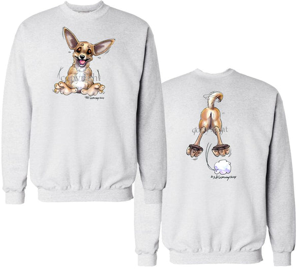 Chihuahua  Smooth - Coming and Going - Sweatshirt (Double Sided)