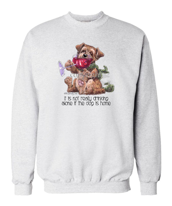 Norfolk Terrier - It's Not Drinking Alone - Sweatshirt