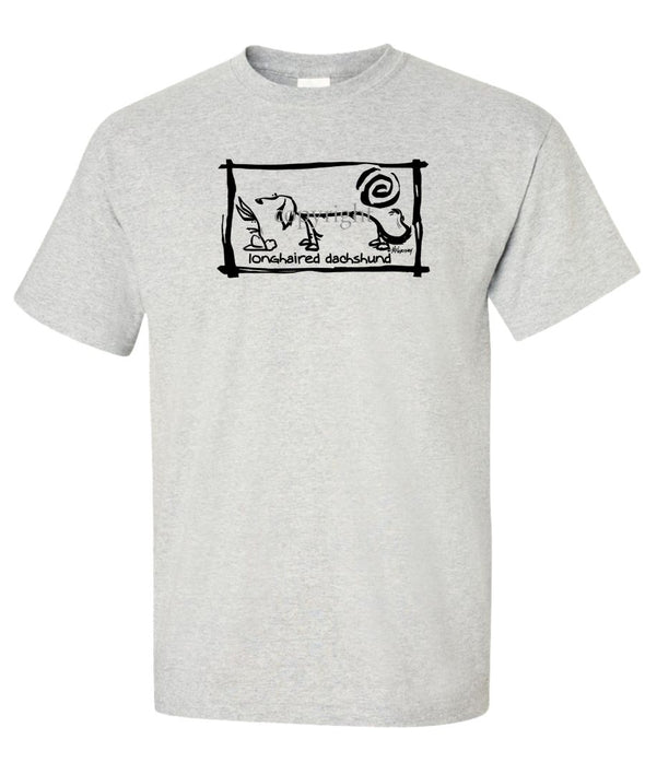 Dachshund  Longhaired - Cavern Canine - T-Shirt