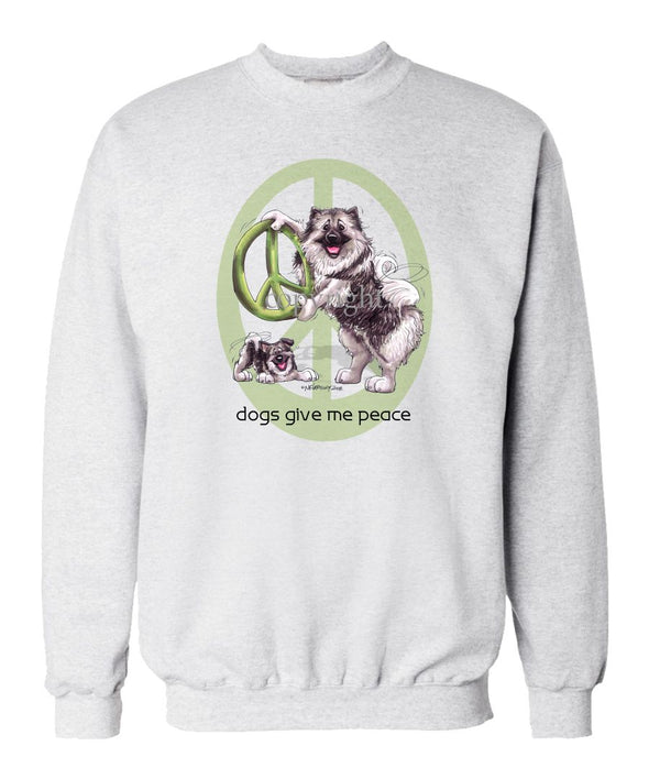Keeshond - Peace Dogs - Sweatshirt