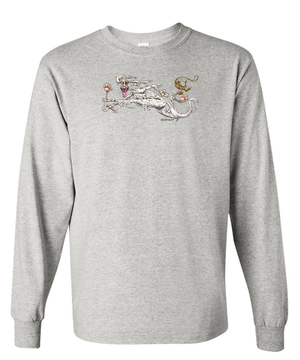 English Setter - Sprinting - Mike's Faves - Long Sleeve T-Shirt