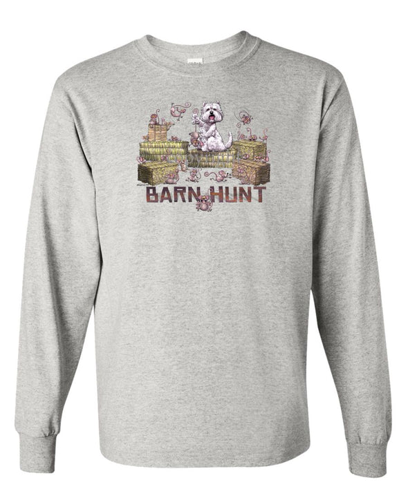 West Highland Terrier - Barnhunt - Long Sleeve T-Shirt
