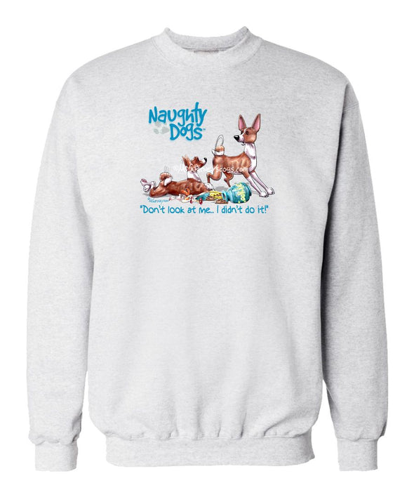 Basenji - Naughty Dog - Mike's Faves - Sweatshirt