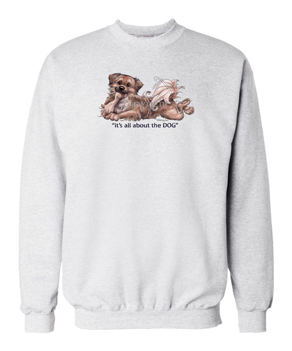 Tibetan Spaniel - All About The Dog - Sweatshirt
