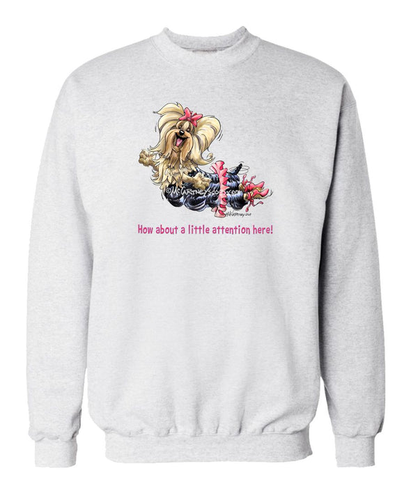 Yorkshire Terrier - Little Attention - Mike's Faves - Sweatshirt