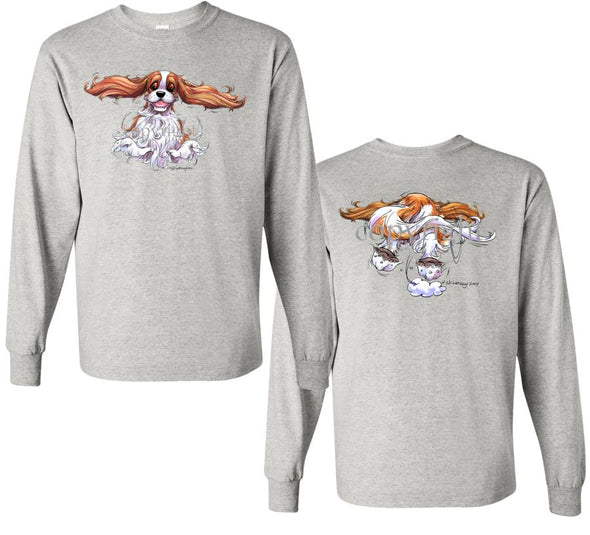 Cavalier King Charles - Coming and Going - Long Sleeve T-Shirt (Double Sided)