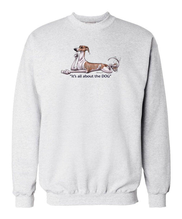 Whippet - All About The Dog - Sweatshirt