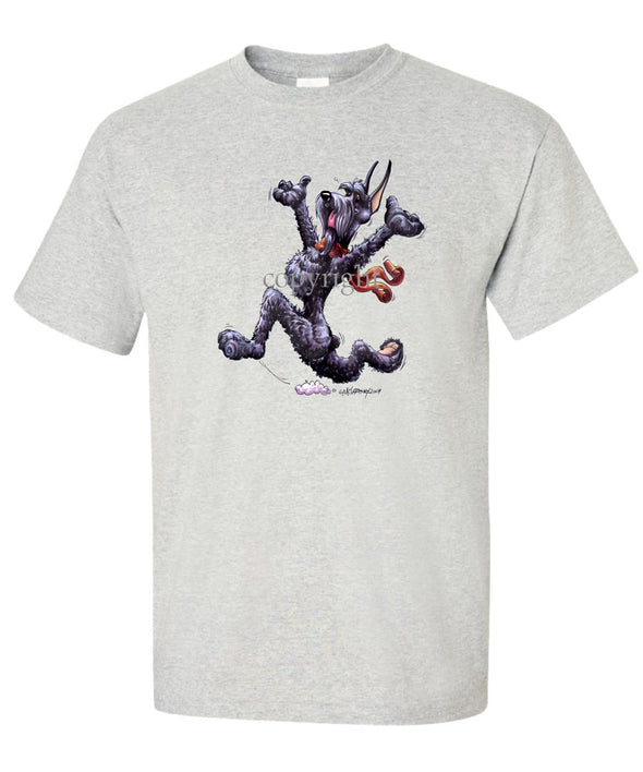 Giant Schnauzer - Happy Dog - T-Shirt