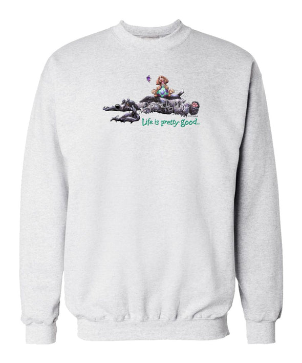 English Cocker Spaniel - Life Is Pretty Good - Sweatshirt