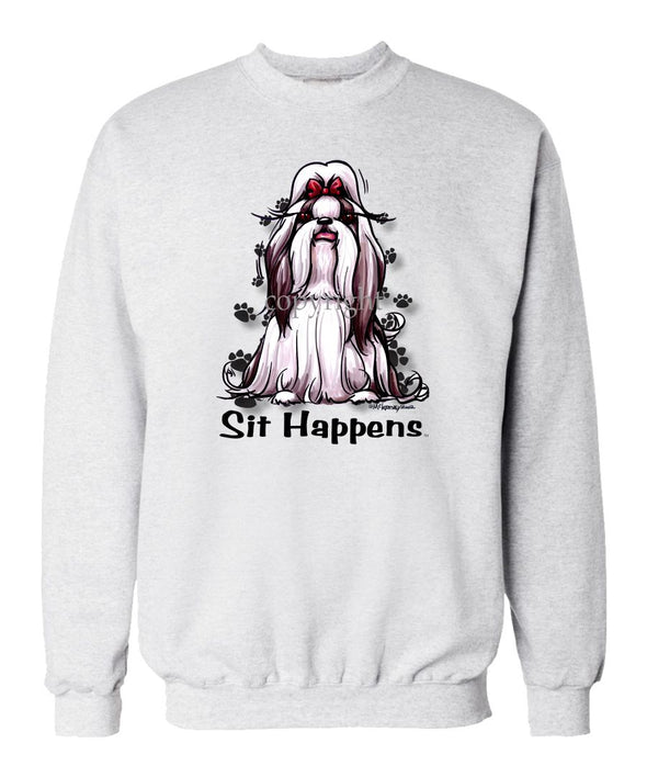 Shih Tzu - Sit Happens - Sweatshirt