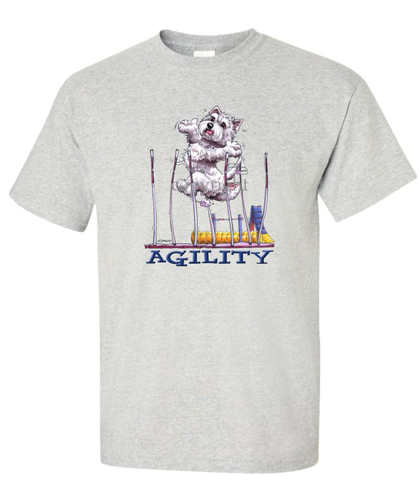 West Highland Terrier - Agility Weave II - T-Shirt