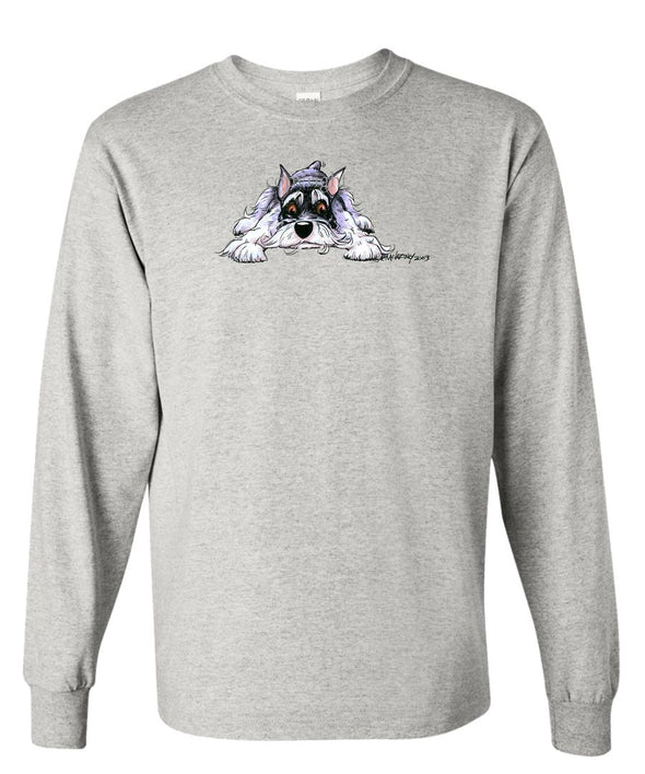 Schnauzer - Rug Dog - Long Sleeve T-Shirt