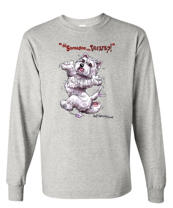 West Highland Terrier - Treats - Long Sleeve T-Shirt