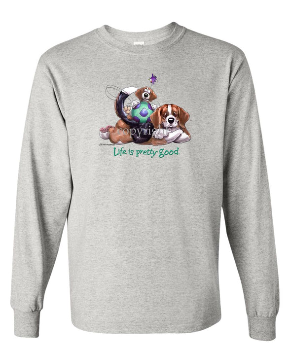 Beagle - Life Is Pretty Good - Long Sleeve T-Shirt