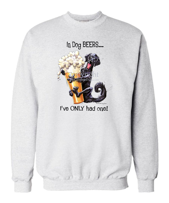 Flat Coated Retriever - Dog Beers - Sweatshirt