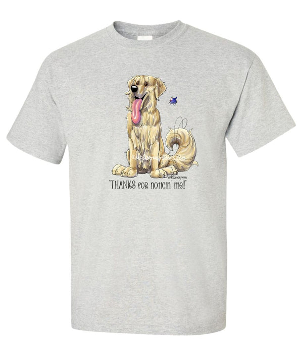 Golden Retriever - Noticing Me - Mike's Faves - T-Shirt