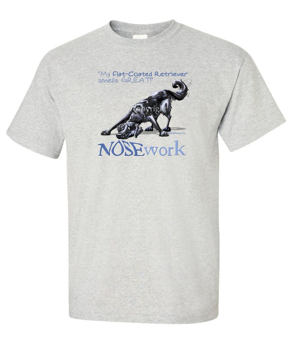 Flat Coated Retriever - Nosework - T-Shirt