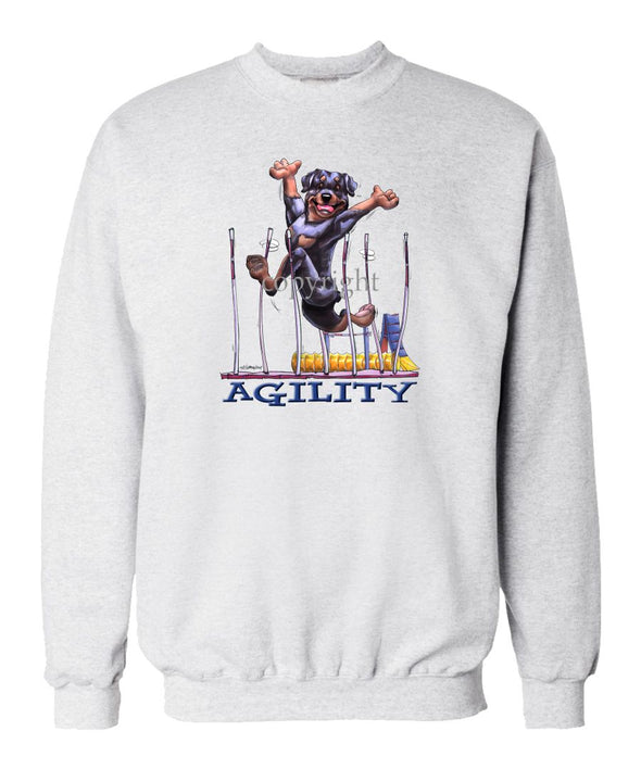 Rottweiler - Agility Weave II - Sweatshirt
