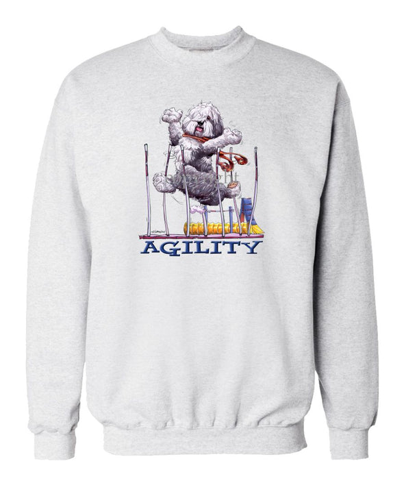 Old English Sheepdog - Agility Weave II - Sweatshirt