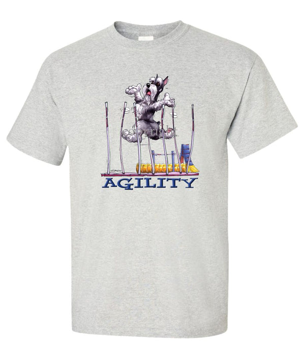Schnauzer - Agility Weave II - T-Shirt