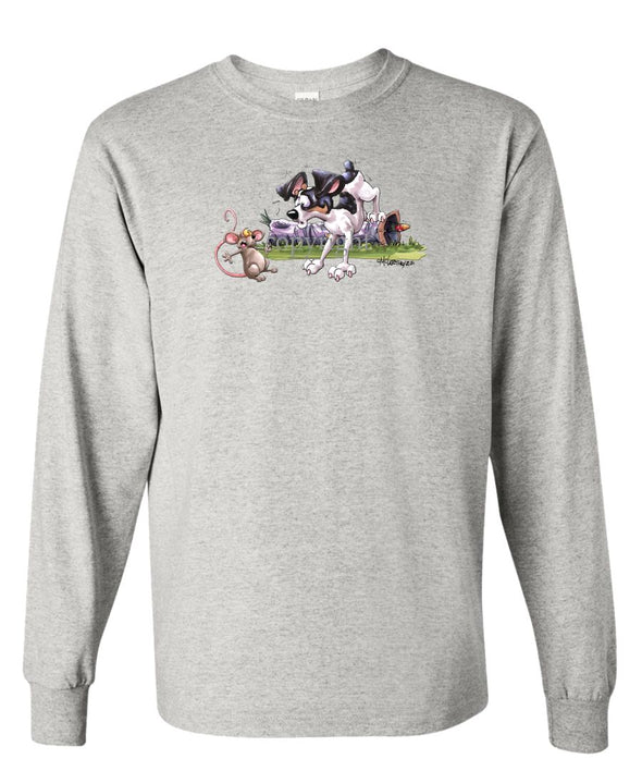 Rat Terrier - Rat Stare Down - Mike's Faves - Long Sleeve T-Shirt
