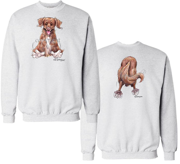 Nova Scotia Duck Tolling Retriever - Coming and Going - Sweatshirt (Double Sided)